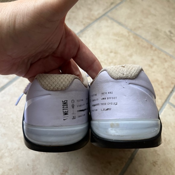 Nike women’s lilac MetCon athletic lace up training shoes size 9 - Picture 5 of 8